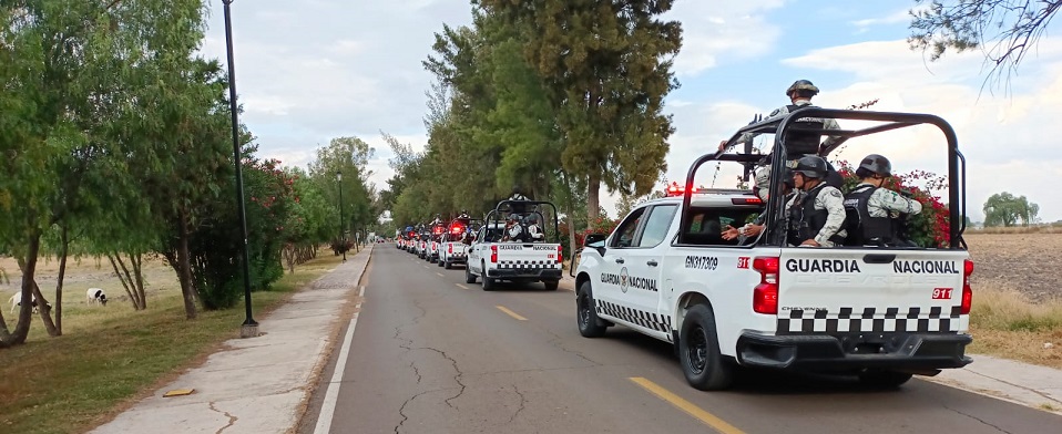 Military Personnel Arrives Guanajuato 3