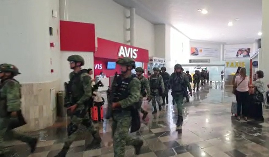 Military Elements Guanajuato Security