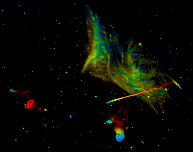Knot of Galaxy Clusters NASA 3