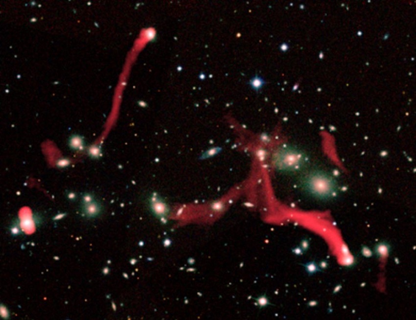 Knot of Galaxy Clusters NASA 5