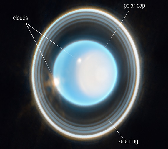 URANUS Webb Space Tele4cope NASA 4