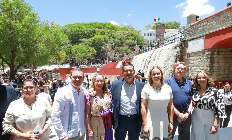 Opening La Olla Dam Guanajuato 3