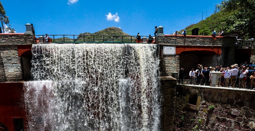 Opening La Olla Dam Guanajuato 5