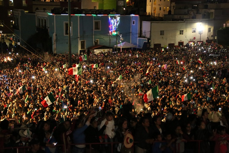 Visitors Grito September 15 Guanajuato 4