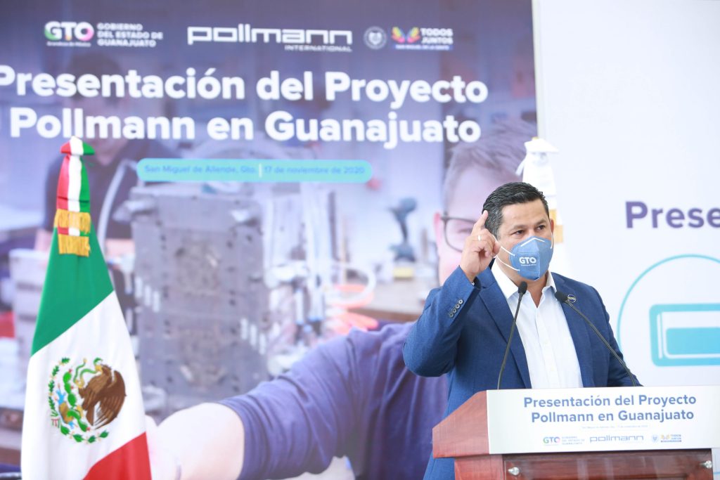 Pollmann arrives in Guanajuato