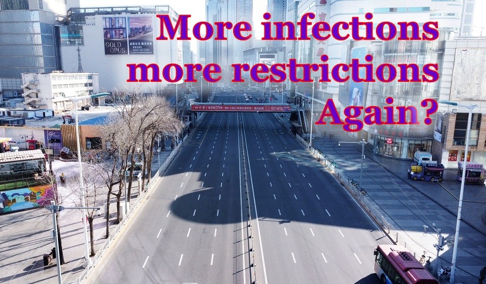 Restrictions return as infection soar