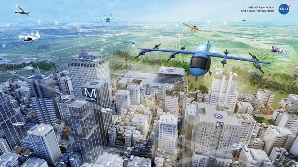 NASA designing highways for air-taxis