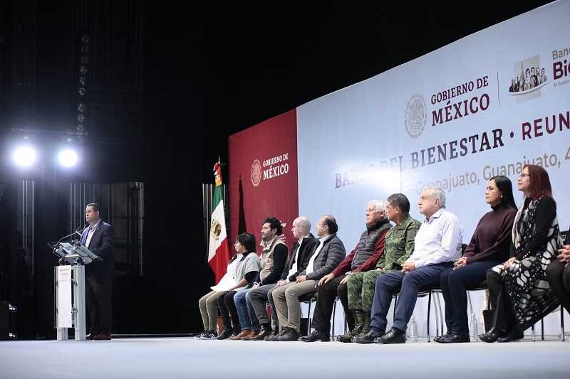 Governor promotes the agenda of water for Guanajuato