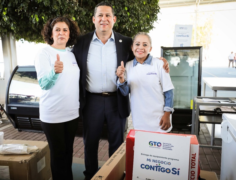 Governor promotes economy of Guanajuatenses