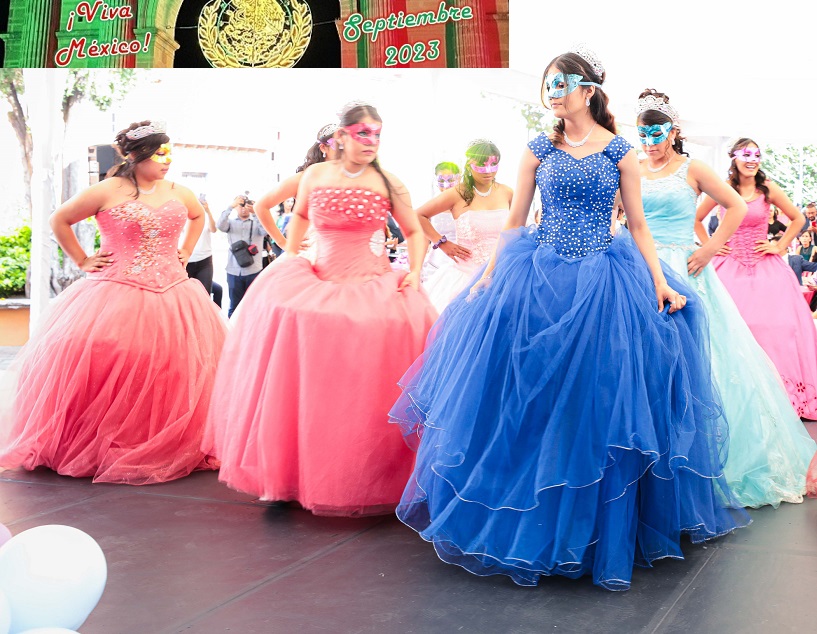 18 quinceaneras are celebrated