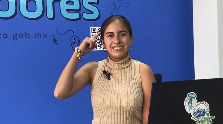At 16 Milca creates an App to help others to study