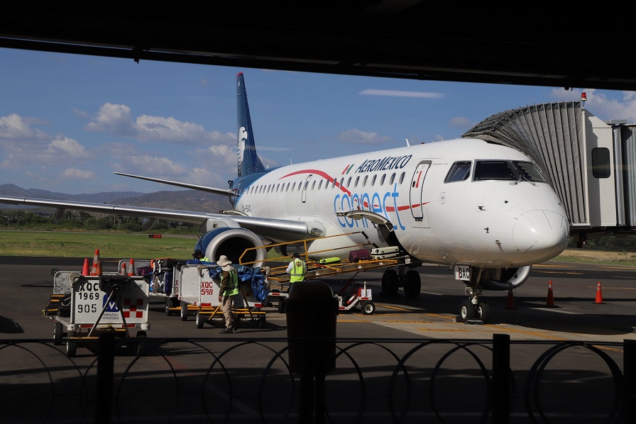 Atlanta and Detroit arrive at Guanajuato Airport