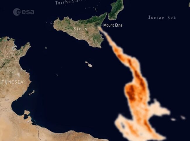 Mount Etna Lava Space ESA 3