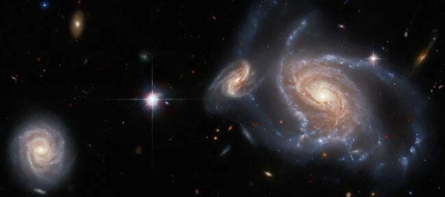 Galaxy Neighborhood NASA Hubble Space Telescope 4