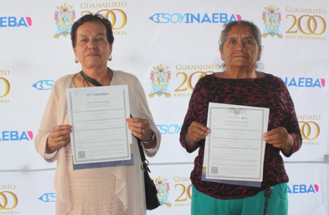 INAEBA Maria Luz School Certificate Guanajuato 5