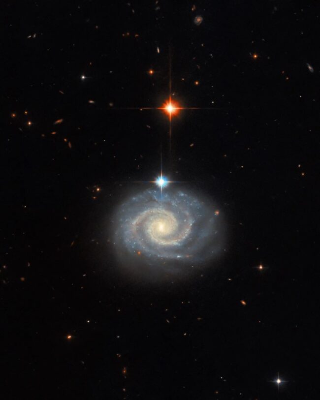 Forbidden Light NASA ESA Galaxy 3
