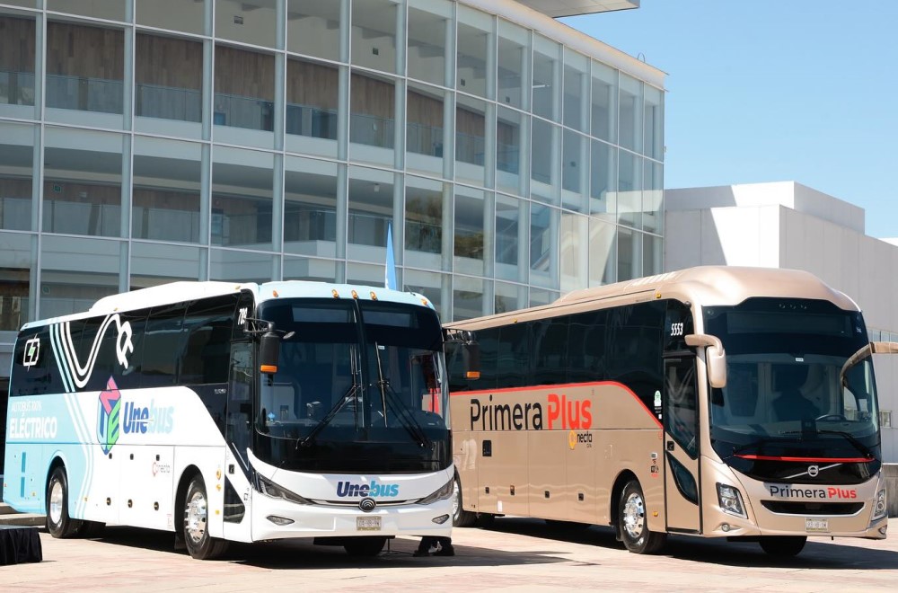 Flecha Amarilla presents its electric buses