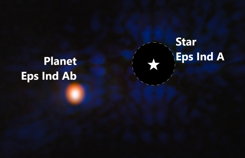 NASA’s Webb images exoplanet 12 light-years away