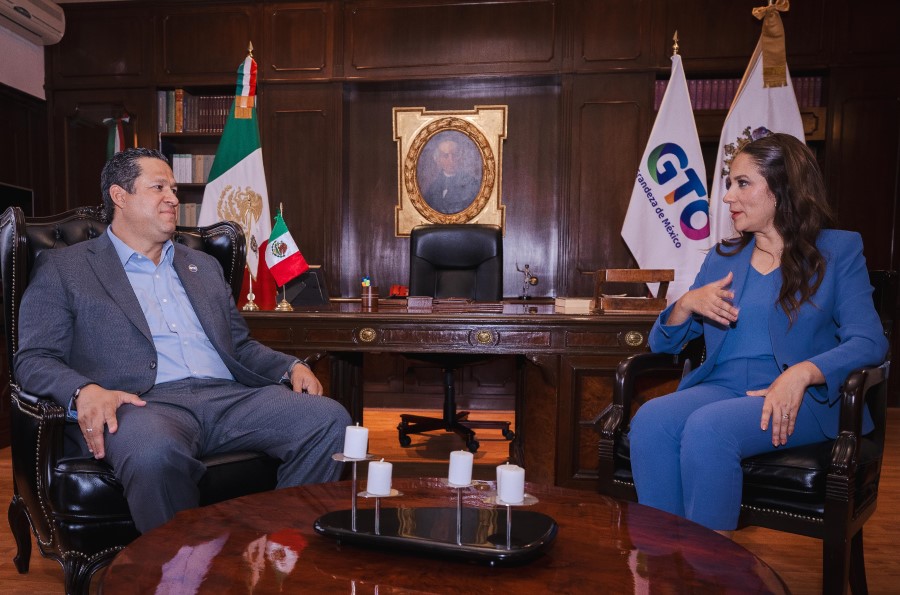 Governor of Guanajuato meets Governor Elect