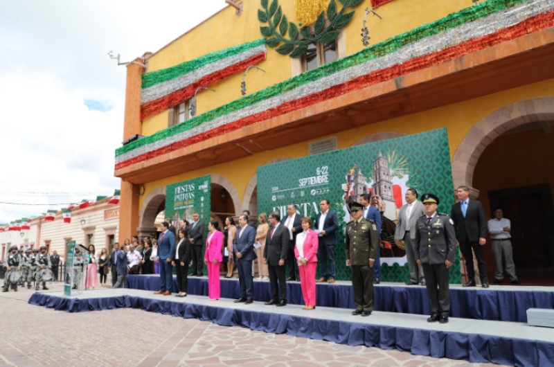 The celebration of Independence starts in Dolores