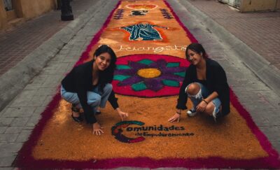 Carpets bring colors to 8th Night of Uriangato Carpets bring colors to 8th Night of Uriangato