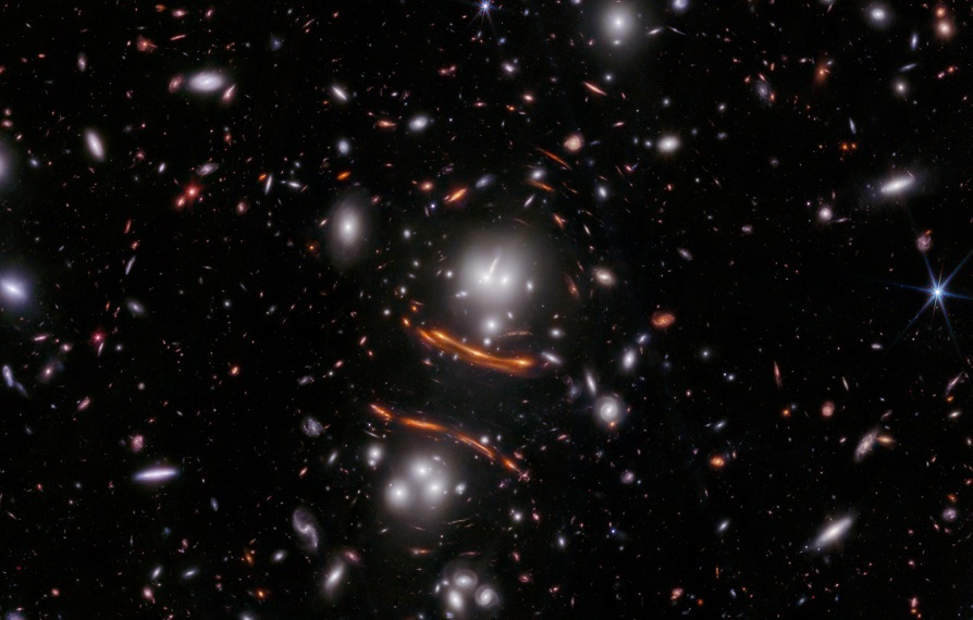 Webb finds galaxies pointing to a dark matter alternative