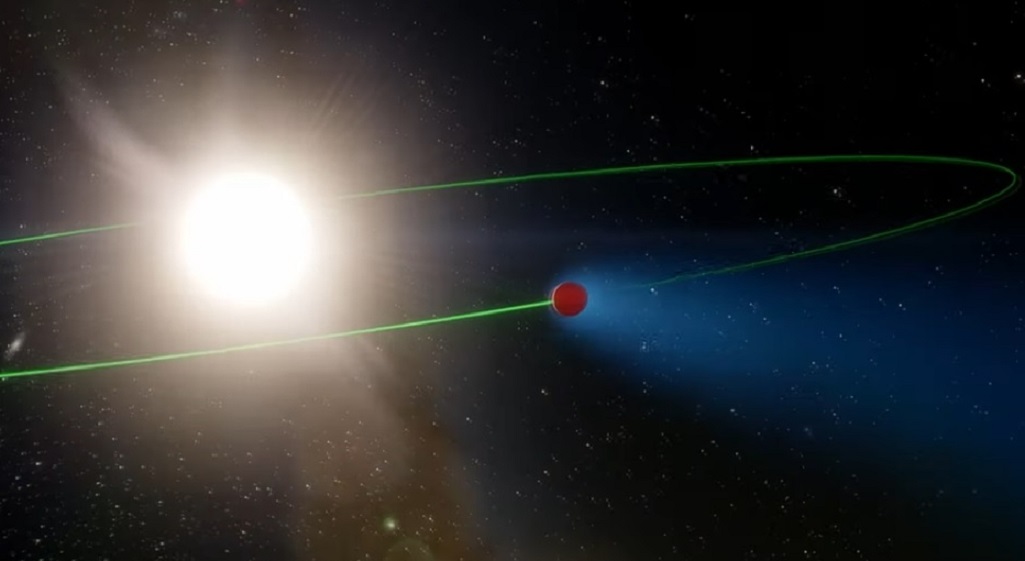 NASA discovers huge exoplanet with a tail