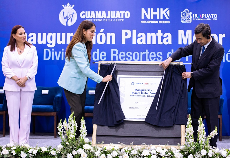 Libia inaugurates NHK Spring Motor Core plant