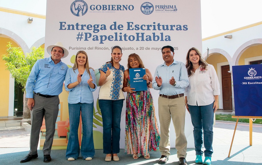 ‘Papelito Habla’, legal certainty to families in Purisima