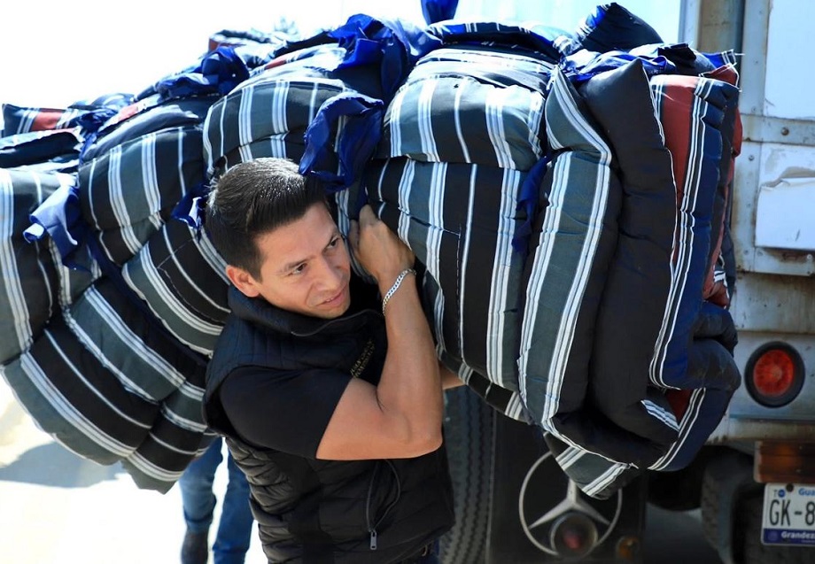 DIF delivers donations to Ibarra