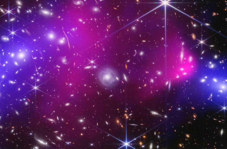 Webb ‘pierces’ through the Bullet Cluster