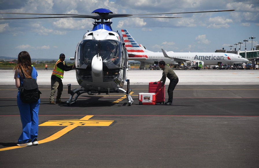 Two Archangels in the sky of Guanajuato