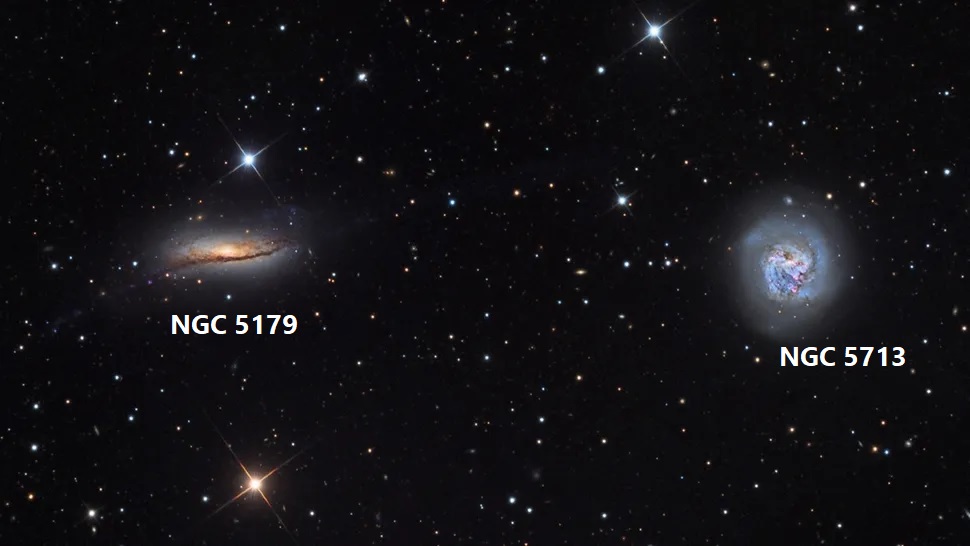 Colliding galaxies may hint at the fate of Milky Way