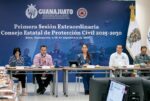 Civil Protection Council Session Guanajuato Rain