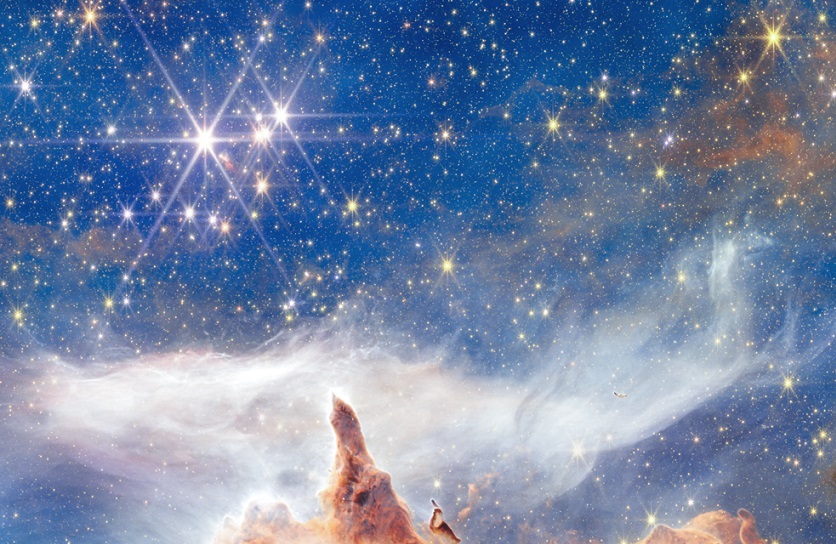 A glimpse of a star birth by Webb Telescope