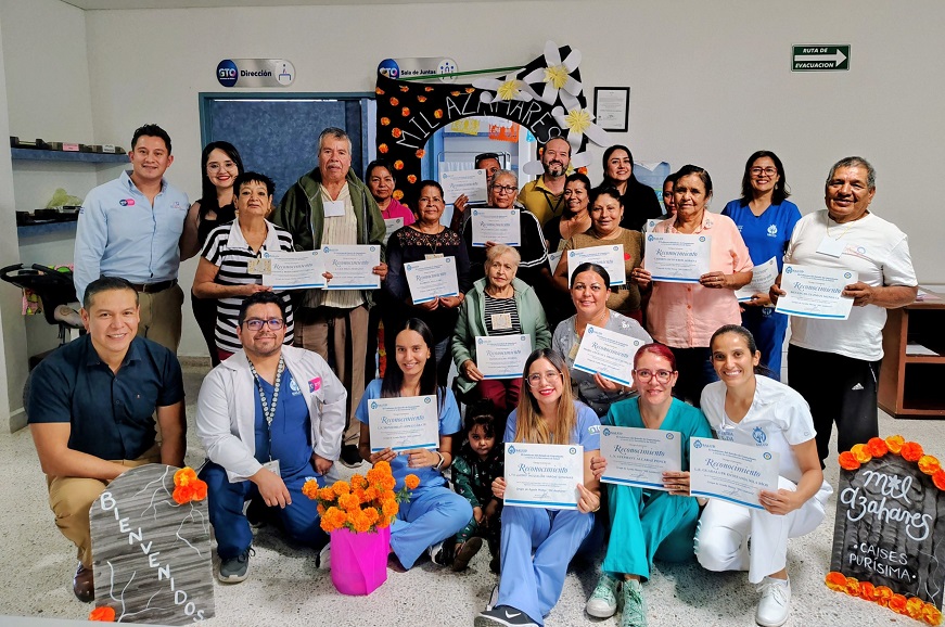 ‘Mil Azahares’ group is reaccredited in Purisima