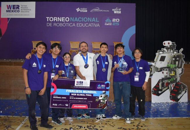 CONALEP Robotics Winners WER 2025 Guanajuato