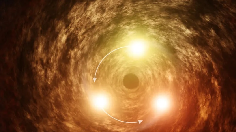 Webb watches Milky Way’s black hole fire out a flare