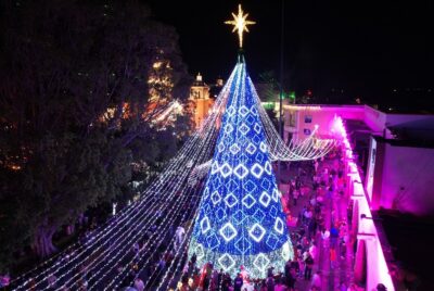 Purisima del Rincon Christmas Lights Joy