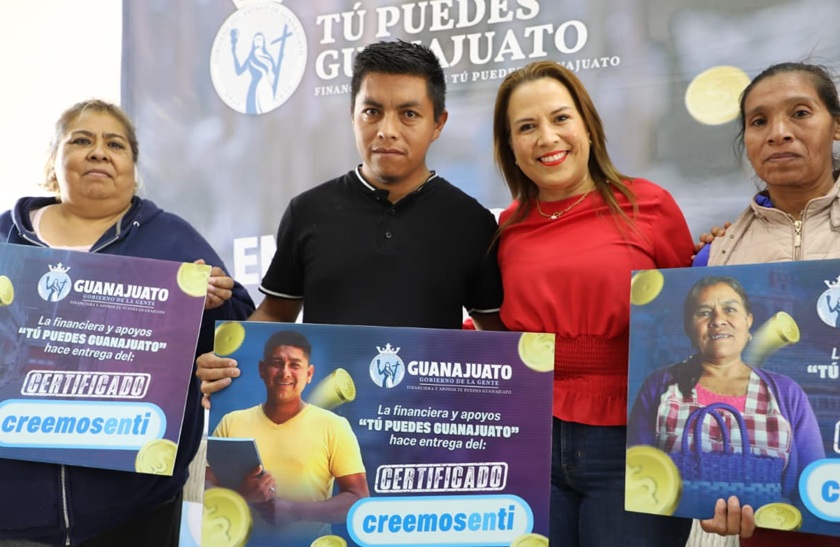 Tu Puedes delivers support in Villagran and Cortazar