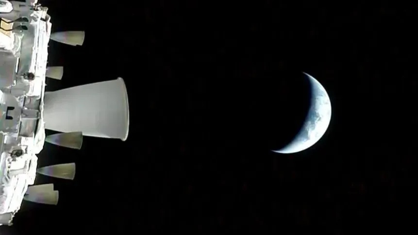 Artemis 2 is on its way to the moon.
