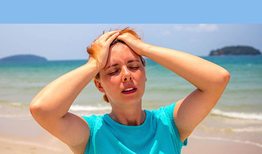 First heat stroke case is registered in Tarimoro