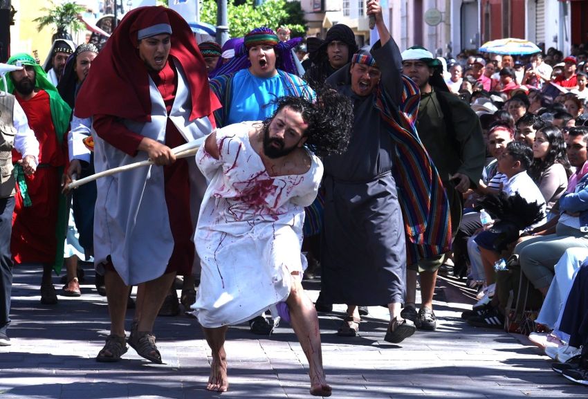Purisima commemorates Good Friday with La Judea
