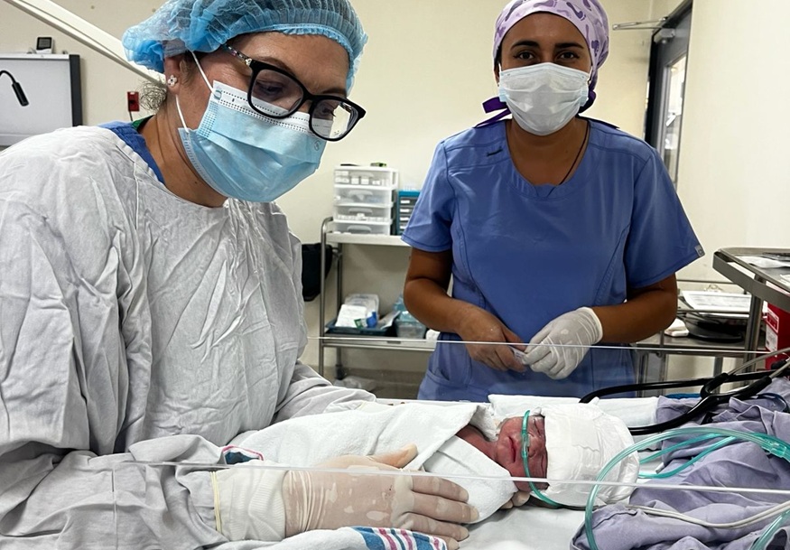 Triplets are born in the northeast of Guanajuato