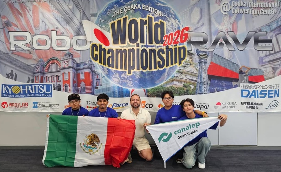 CONALEP Guanajuato wins 1st place in world robotics